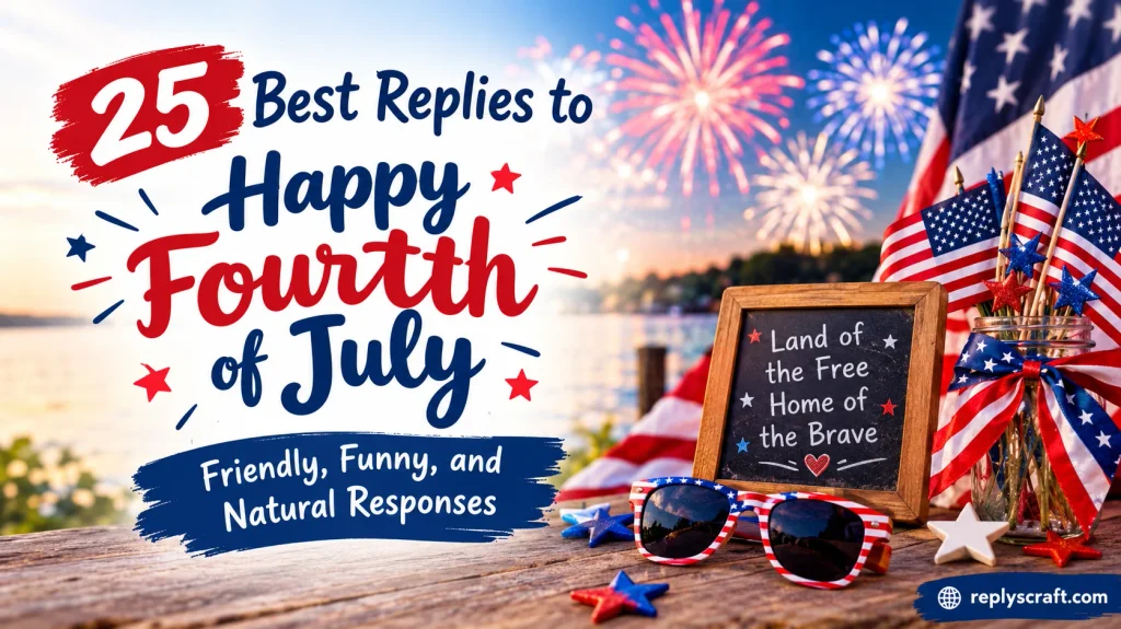 Best Replies to Happy Fourth of July