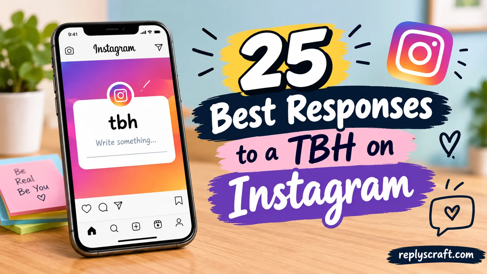 Best Responses to a TBH on Instagram