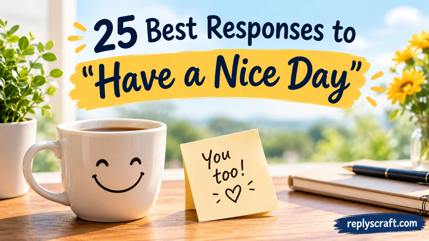 25 Best Responses to “Have a Nice Day”
