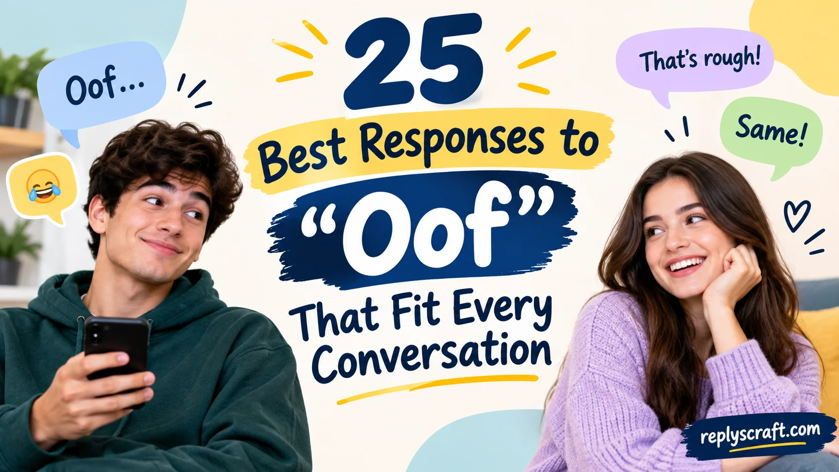 Best Responses to “Oof” That Fit Every Conversation