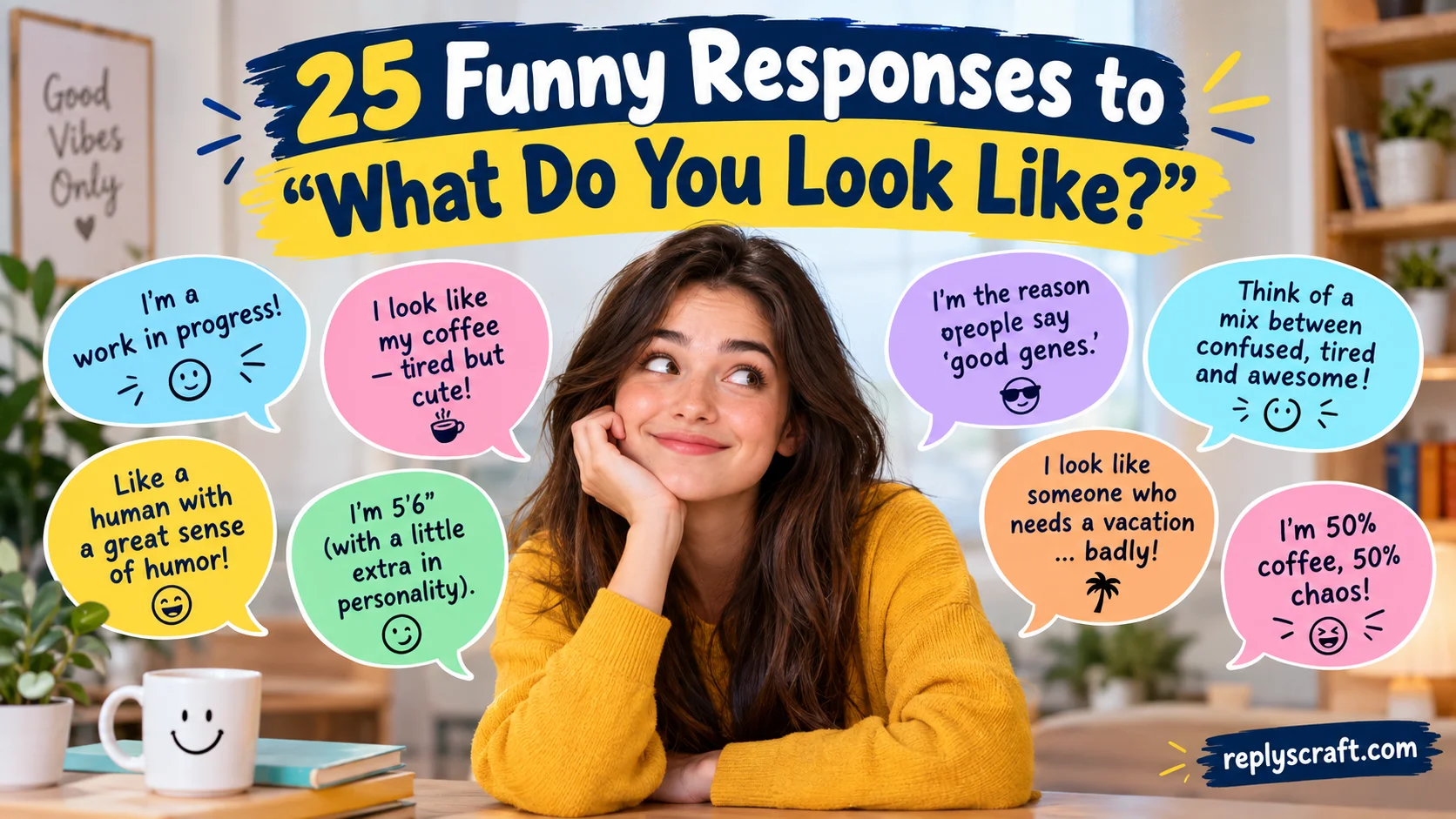 Funny Responses to “What Do You Look Like?”