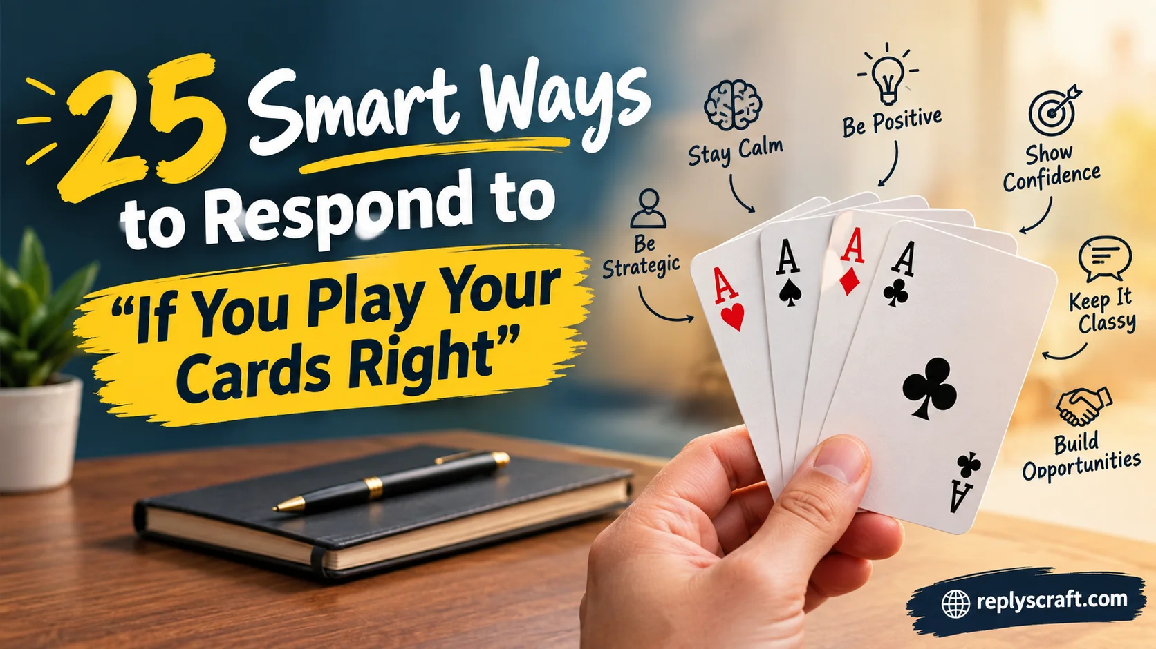 Respond to “If You Play Your Cards Right”