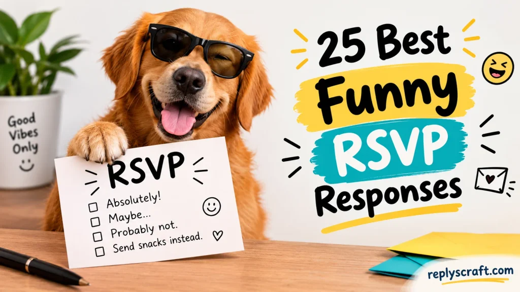 Best Funny RSVP Responses