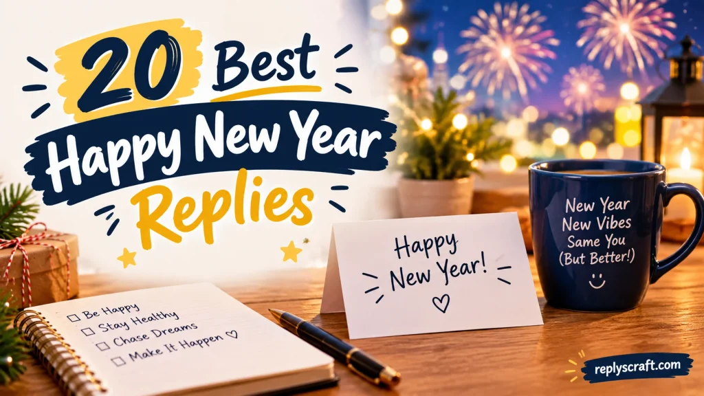 Best Happy New Year Replies