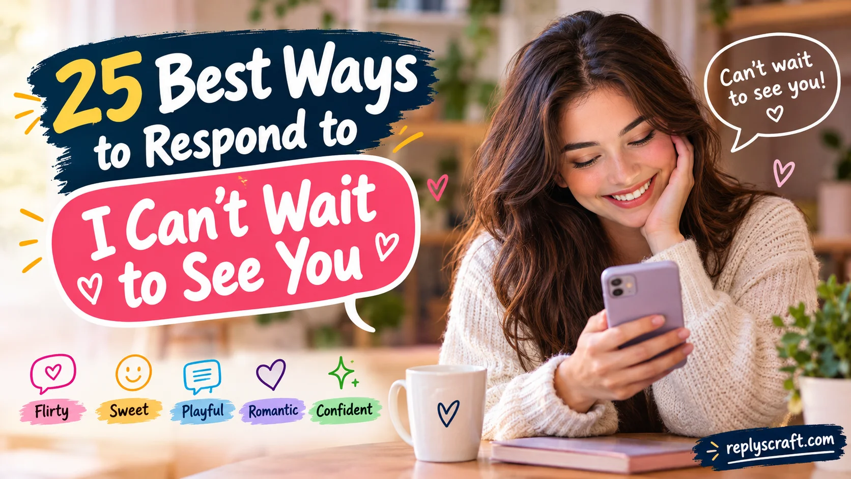 Best Ways to Respond to I Cant Wait to See You