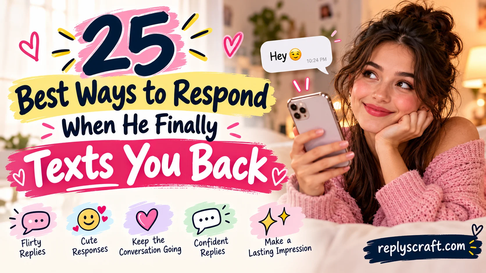 Best Ways to Respond When He Finally Texts You Back