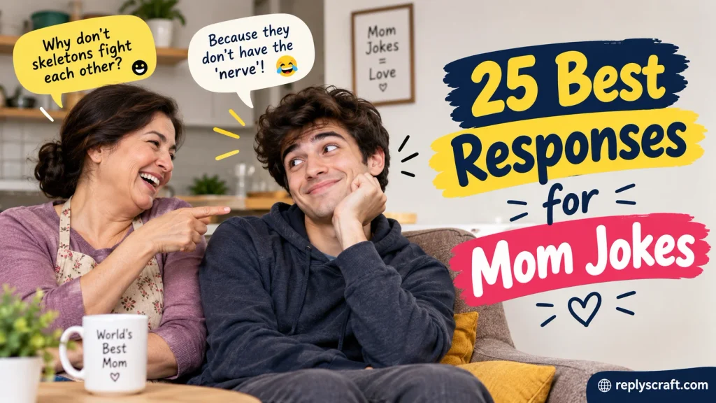 Best Responses for Mom Jokes