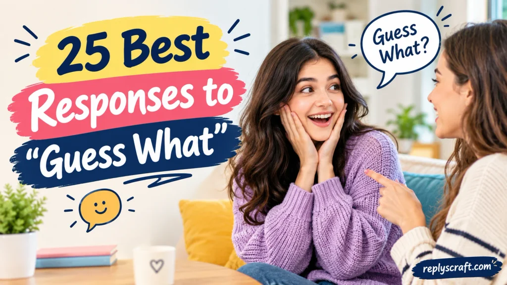Best Responses to “Guess What”