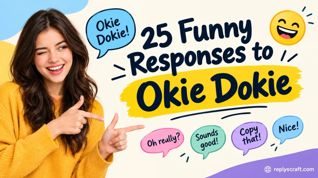 Funny Responses to Okie Dokie