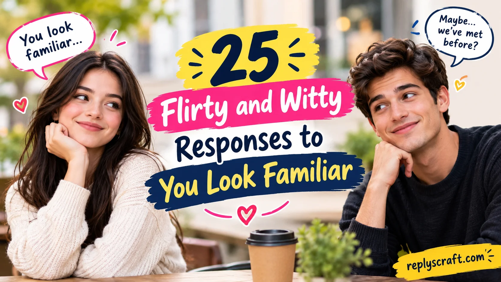 Flirty and Witty Responses to You Look Familiar